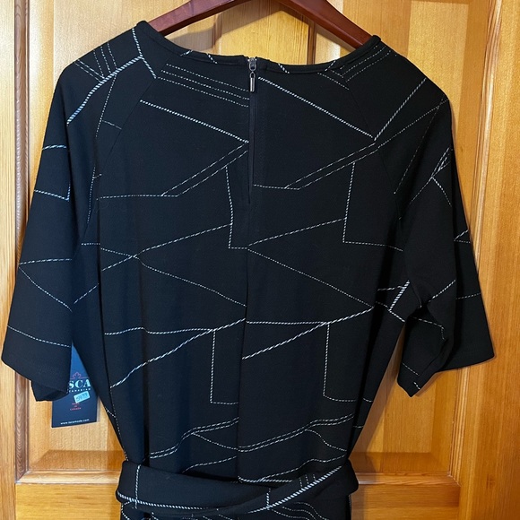 ISCA NWT woman’s black dress sz XL - Picture 5 of 11